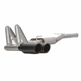 Gibson 2008 Hummer H2 Base 6.2L 2.25in Cat-Back Dual Sport Exhaust - Black Elite