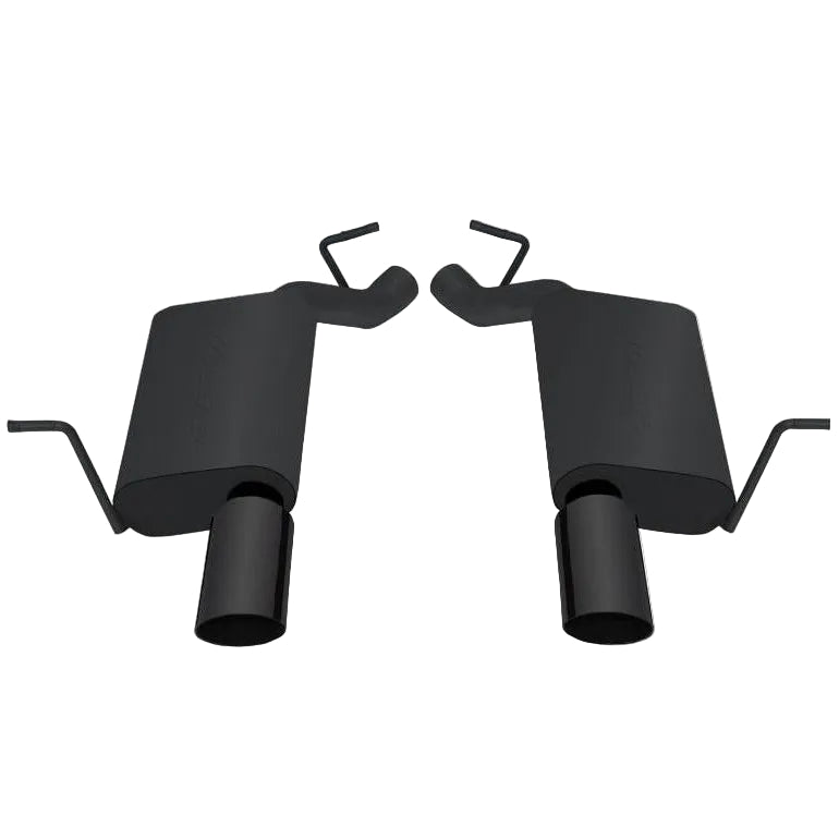 Gibson 11+ Dodge Durango R/T 5.7L Black Ceramic SS Axle-Back Exhaust - Gibson 616006B