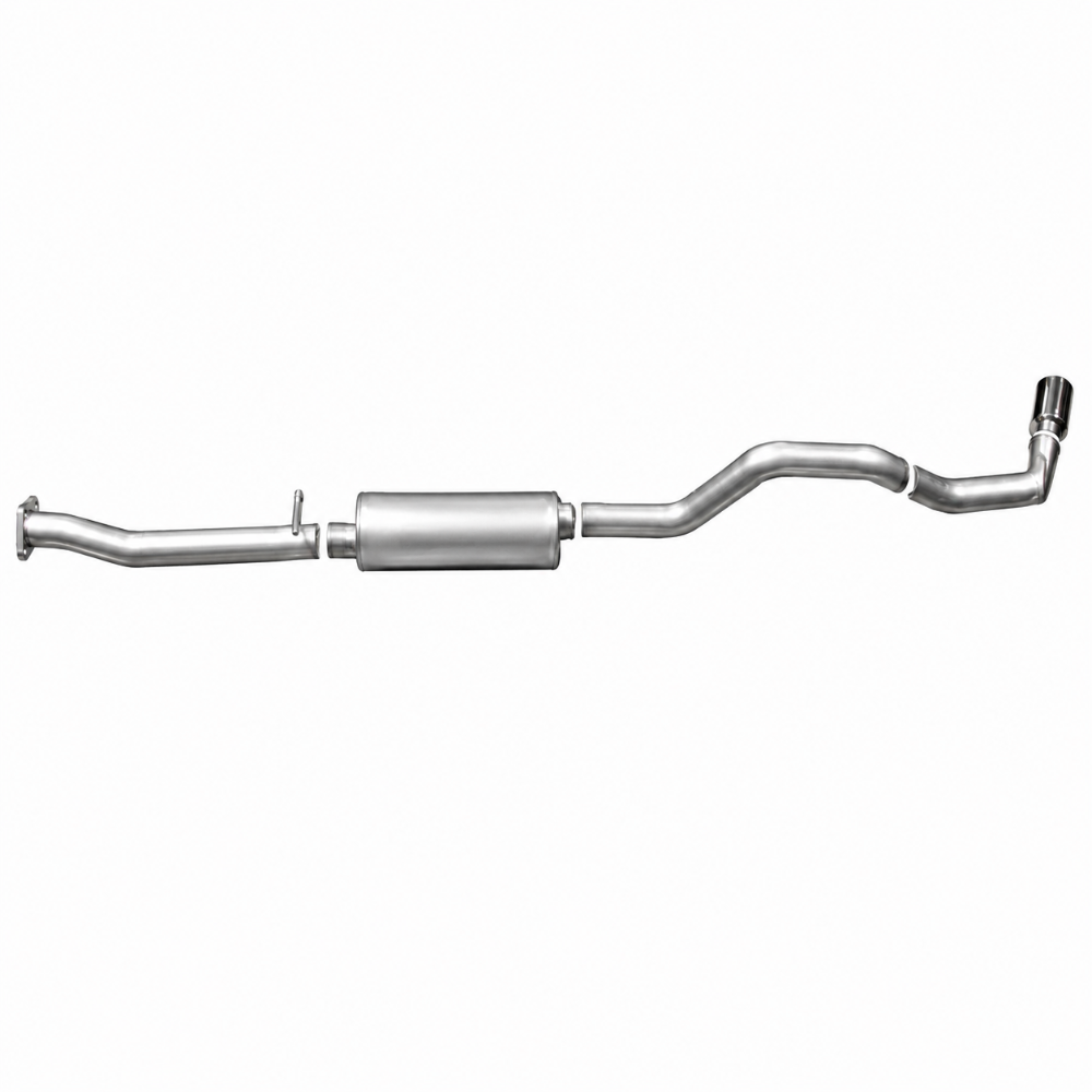 Gibson 619710 Cat-Back Single Exhaust – 1989-1994 Ford Ranger Extended Cab 2.3L / 3.0L / 4.0L – Polished Stainless Tip - Gibs