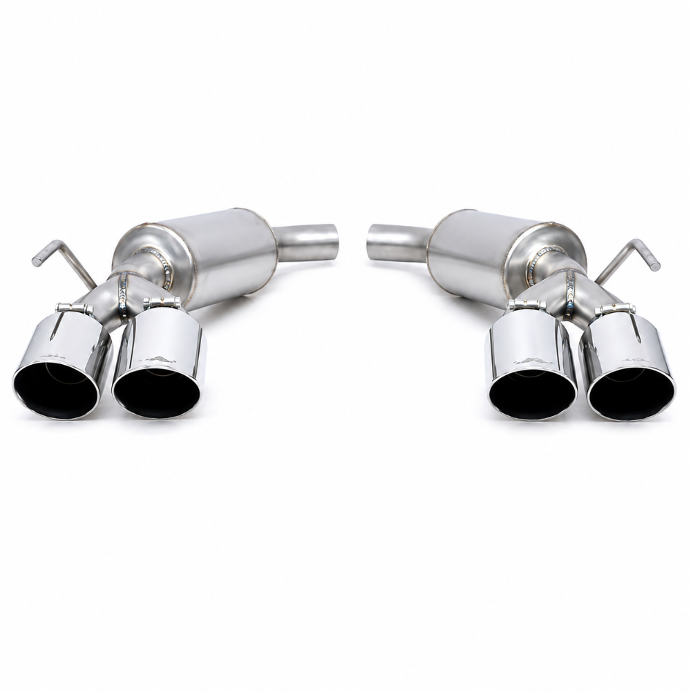 Gibson 20+ Ford Explorer ST / Lincoln Aviator 3.0L 2.25in Axle-Back Dual Exhaust - Stainless - Gibson 619718