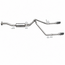 Load image into Gallery viewer, Gibson 65586 Cat-Back Dual Split Exhaust – 2015-2022 Chevrolet Colorado / GMC Canyon 2.5L / 3.6L – Polished Stainless Tips -