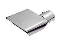 Load image into Gallery viewer, Gibson Rectangle Sport Tip - Right - 6x2.75in OD/2.5in Inlet/6in Length - Stainless Gibson GIB500365