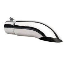 Load image into Gallery viewer, Gibson Turn Down Slash-Cut Tip - 4in OD/4in Inlet/12in Length - Stainless - Gibson 400413