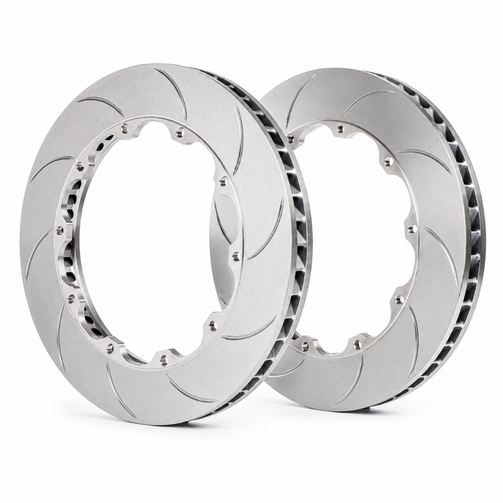 GiroDisc D2-268 slotted rear rotor rings for 2023+ Toyota GR Corolla