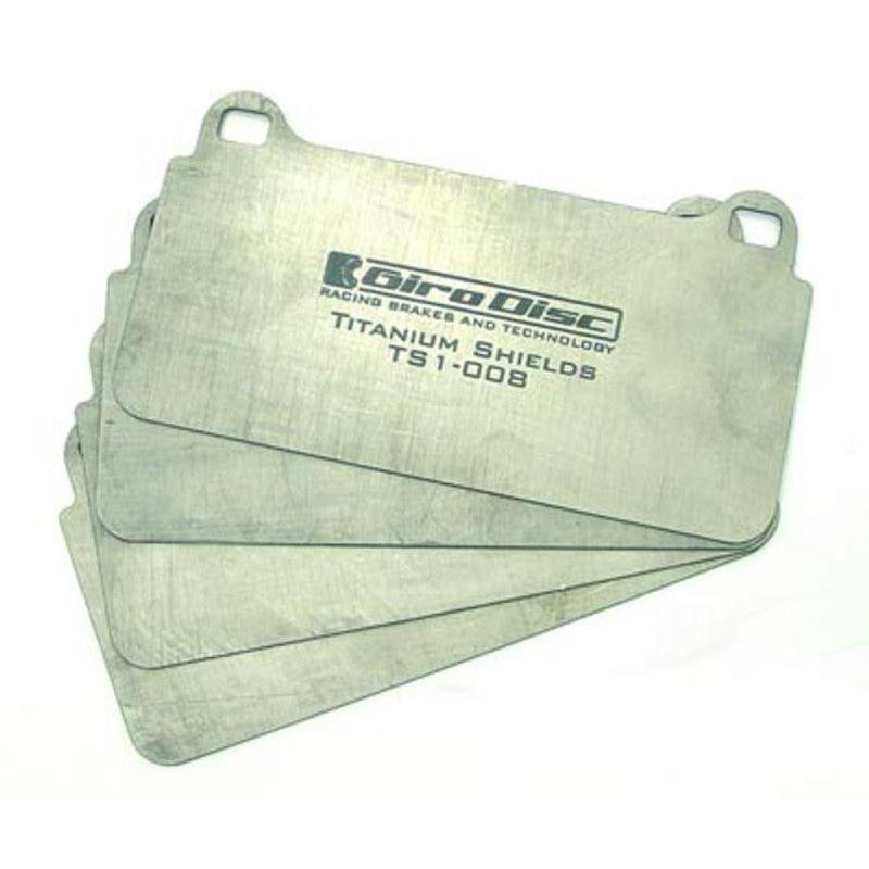 GiroDisc GiroDisc StopTech ST40 Caliper Titanium Pad Shields