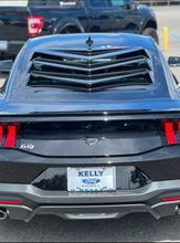 Load image into Gallery viewer, 2024 Mustang S650 Bakkdraft Rear Window Louvers - GlassSkinz 1BAKKDRAFTS650-RAWGB
