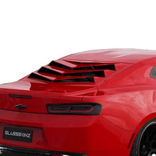 Load image into Gallery viewer, 2016-2024 Chevrolet Camaro Louvers Bakkdraft - GlassSkinz 1CAM6BAKKDRAFT-RAWGB