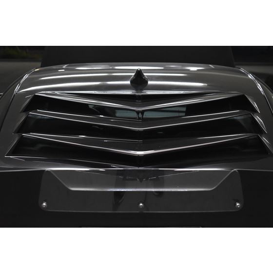 2016-2024 Chevrolet Camaro Louvers Bakkdraft - GlassSkinz 1CAM6BAKKDRAFT-RAWGB