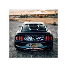 Load image into Gallery viewer, 2024 Mustang S650 Tekno 1 Rear Window Louvers - GlassSkinz 1TEKNO1S650-RAWGB