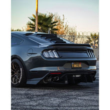 Load image into Gallery viewer, 2024 Mustang S650 Tekno 1 Rear Window Louvers - GlassSkinz 1TEKNO1S650-RAWGB