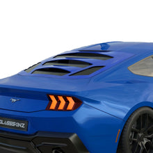 Load image into Gallery viewer, 2024 Mustang S650 Tekno 3 Rear Window Louvers - GlassSkinz 1TEKNO3S650-RAWGB