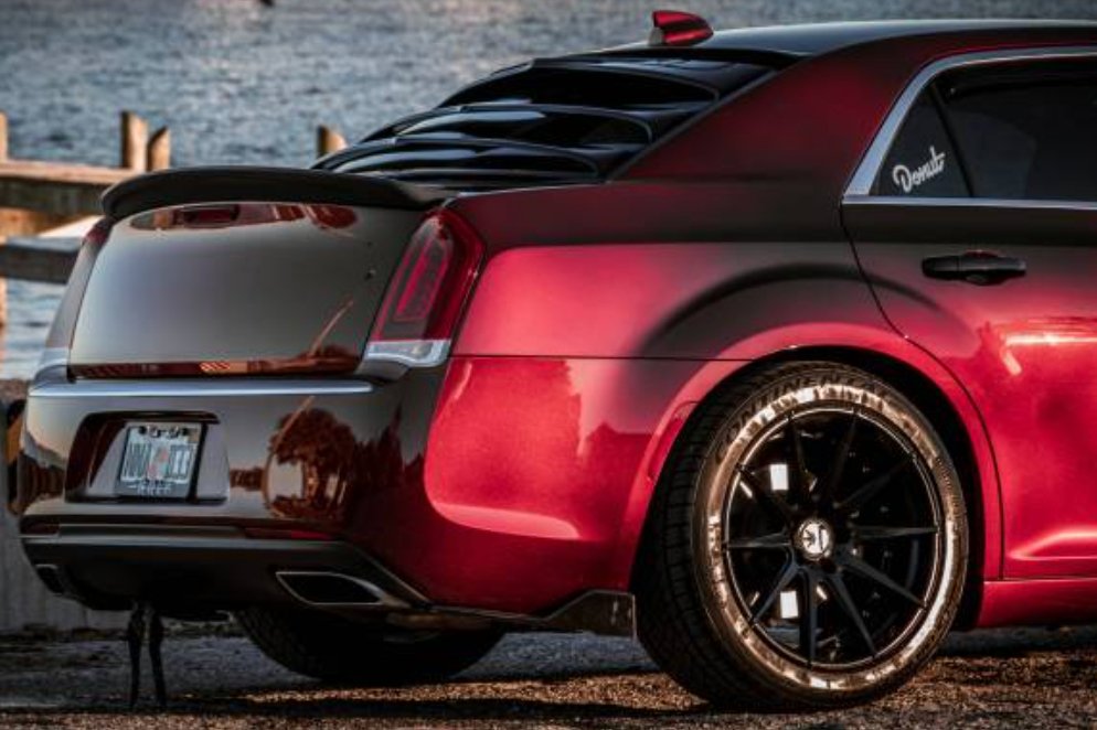 2011-2023 Chrysler 300 Window Louver - GlassSkinz CHRSLRILCP-RAWGB