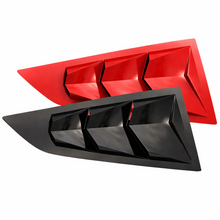 Load image into Gallery viewer, GLASSSKINZ C7 Stingray quarter louvers full view