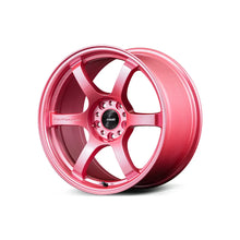 Load image into Gallery viewer, Gram Lights 57DR 18x9.5 +38 5x114.3 Sakura Pink Wheel (w/ Center Cap &amp; No. 21 BK Air Valve) - GLSWGDX38EPPC