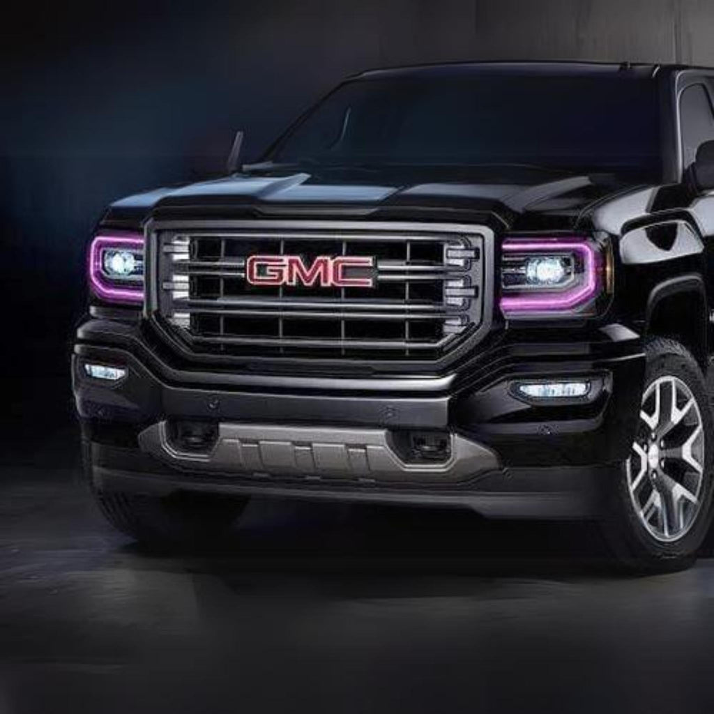 RGB Halo Kits GMC Sierra 1500 Multicolor DRL Boards (2016-2018)