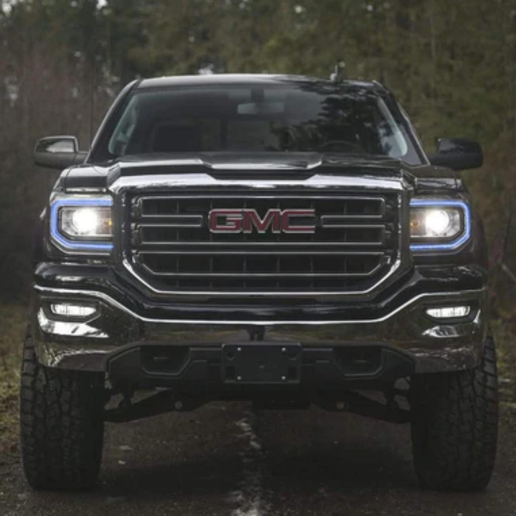 RGB Halo Kits GMC Sierra 1500 Multicolor DRL Boards (2016-2018)