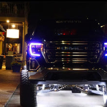 Load image into Gallery viewer, RGB Halo Kits GMC Sierra 1500 Multicolor RGBW DRL Boards (2019-2022)