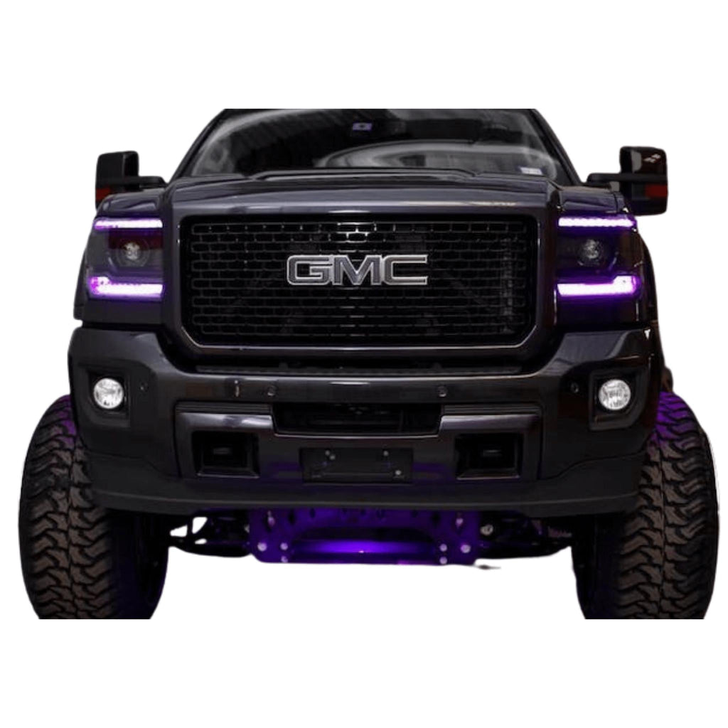 RGB Halo Kits GMC Sierra RGBW DRL Boards (2014-2015)