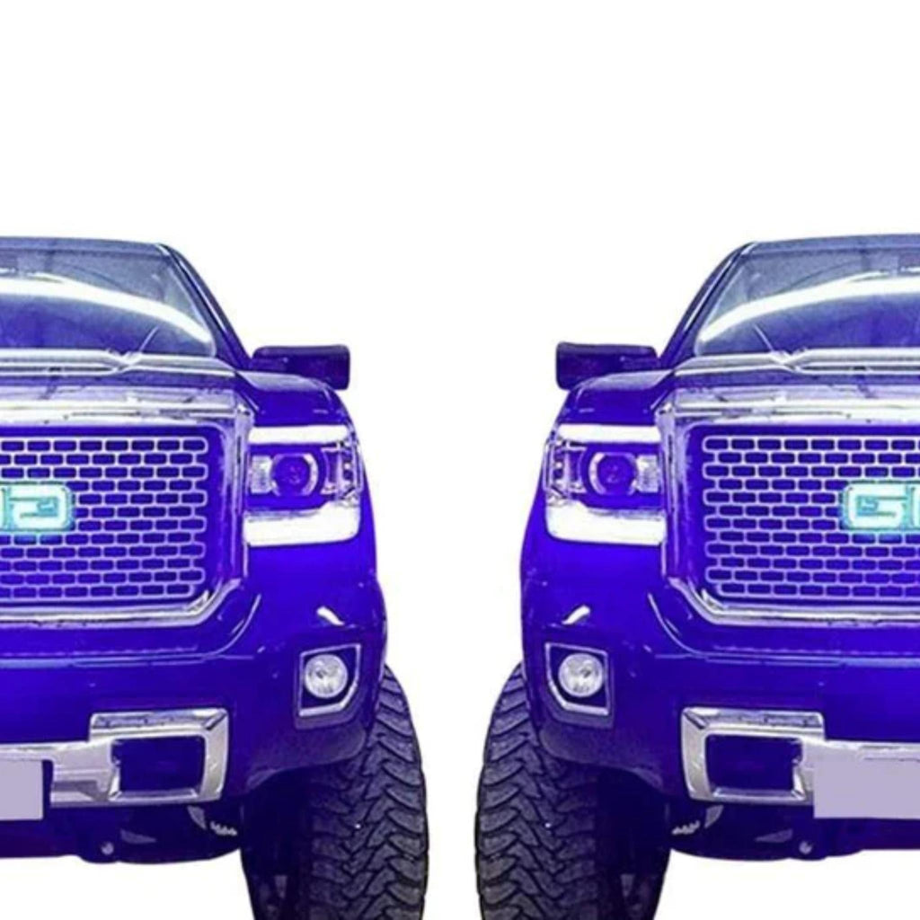 RGB Halo Kits GMC Sierra RGBW DRL Boards (2014-2015)
