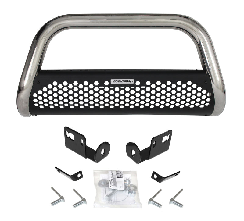 Go Rhino 06-08 Dodge Ram 1500 RHINO! Charger 2 RC2 Complete Kit w/Front Guard + Brkts - Black Ops Auto Works