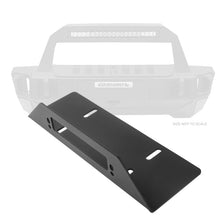 Load image into Gallery viewer, Go Rhino 07-20 Jeep Wrangler JL/JLU/JK/JKU/Gladiator JT Rockline Bumper Fairlead Mount Plate - Black Ops Auto Works