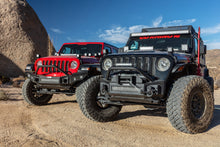 Load image into Gallery viewer, Go Rhino 07-20 Jeep Wrangler JL/JLU/JK/JKU/Gladiator JT Rockline Front Stubby Bumper w/ Overrider - Black Ops Auto Works