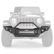 Load image into Gallery viewer, Go Rhino 07-20 Jeep Wrangler JL/JLU/JK/JKU/Gladiator JT Rockline Full Width Bumper w/ Overrider - Black Ops Auto Works