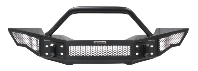 Go Rhino 07-20 Jeep Wrangler JL/JLU/JK/JKU/Gladiator JT Rockline Full Width Bumper w/ Overrider - Black Ops Auto Works