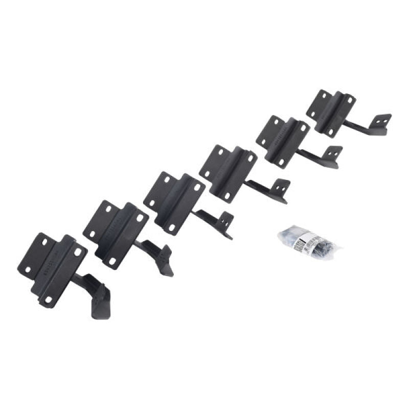 Go Rhino 15-21 Ford F-150 SC 4DR Mounting Brackets (V-Series V3/RB10 Slim/RB20 Slim) - Tex. Blk - Black Ops Auto Works