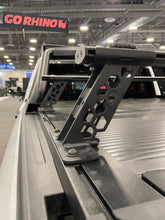 Load image into Gallery viewer, Go Rhino 15-22 Ford F-150 / 07-21 Toy. Tundra XRS Cross Bars Kit - Tex Blk (Attch Tonneau Cvr T-Trk) - Black Ops Auto Works