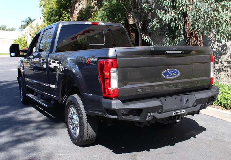 Go Rhino 17-19 Ford F-250/F-350/F-450 Super Duty BR20.5 Rear Bumper Replacement - Black Ops Auto Works