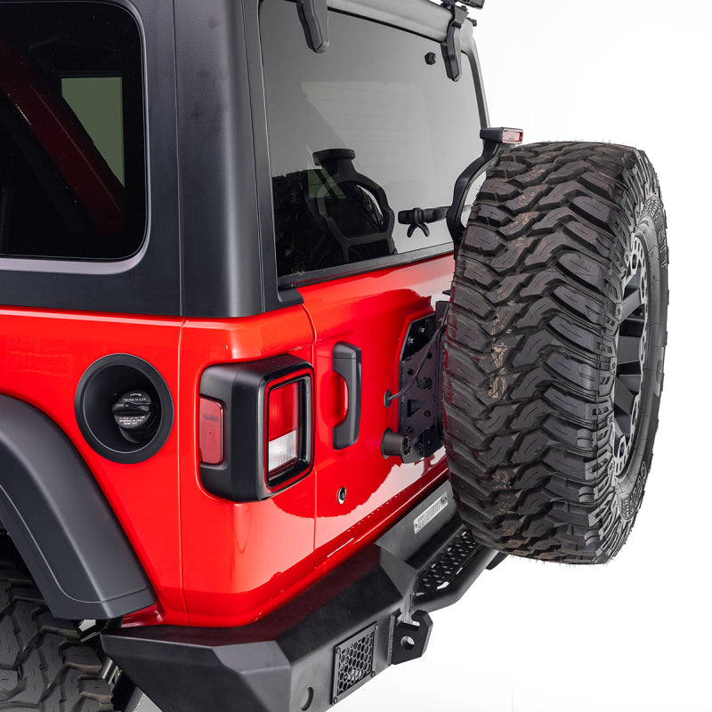 Go Rhino 18-20 Jeep Wrangler JL/JLU Rockline Spare Tire Relocation - Black Ops Auto Works
