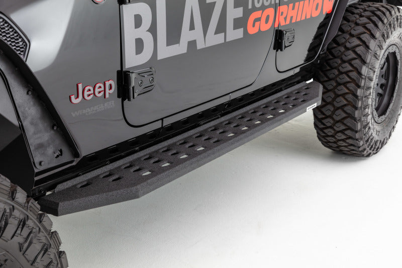 Go Rhino 18-20 Jeep Wrangler JLU RB20 Complete Kit w/RB20 + Brkts - Black Ops Auto Works