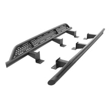 Load image into Gallery viewer, Go Rhino 18-23 Toyota Tacoma 4Door Frame Mount Sliders - Textured Black - Black Ops Auto Works