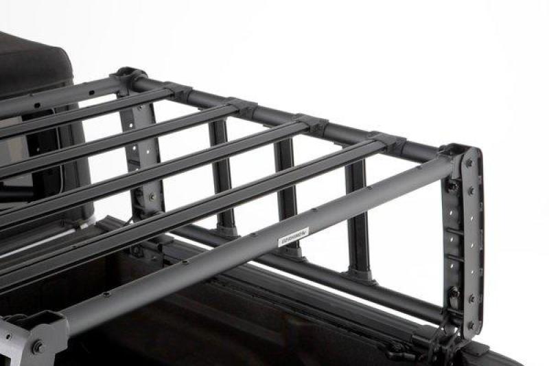 Go Rhino 19-21 Jeep Gladiator XRS Overland Xtreme Rack - Black-Truck Bed Rack-Go Rhino-