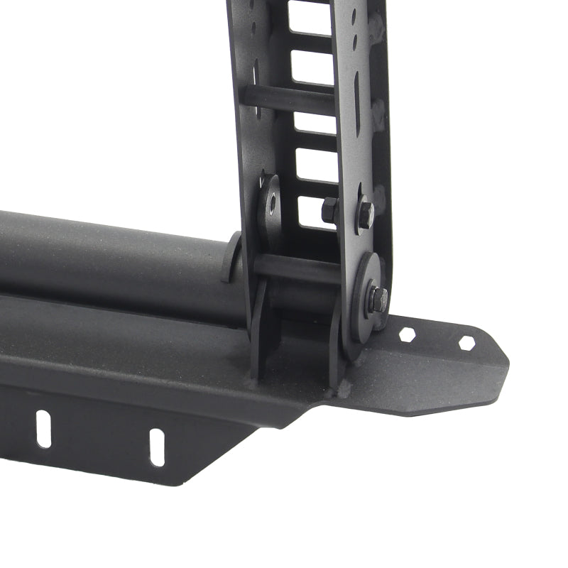 Go Rhino 19-21 Jeep Gladiator XRS Overland Xtreme Rack - Black-Truck Bed Rack-Go Rhino-