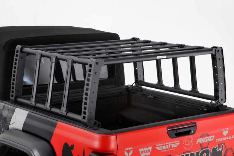 Go Rhino 19-21 Jeep Gladiator XRS Overland Xtreme Rack - Box 1 (Req. gor5950000T-02) - Black Ops Auto Works