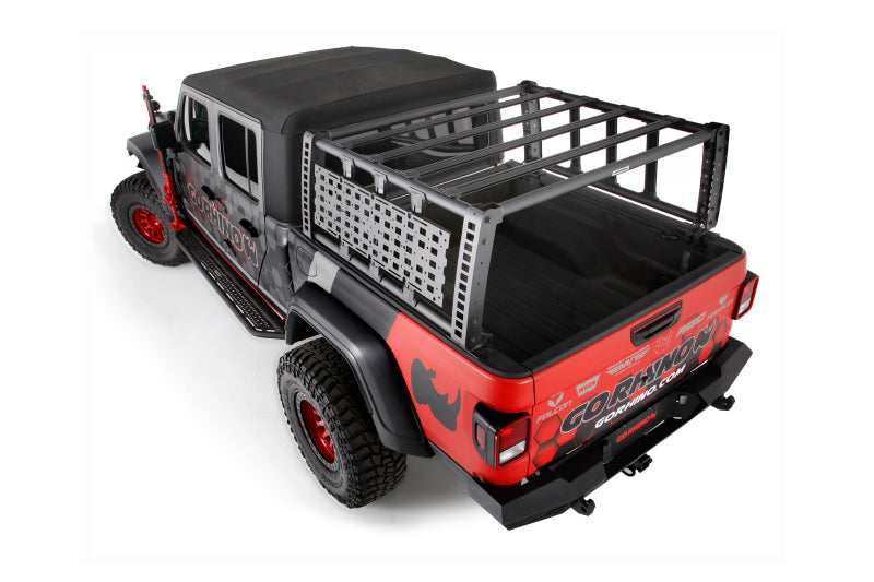 Go Rhino 19-21 Jeep Gladiator XRS Overland Xtreme Rack - Box 1 (Req. gor5950000T-02) - Black Ops Auto Works