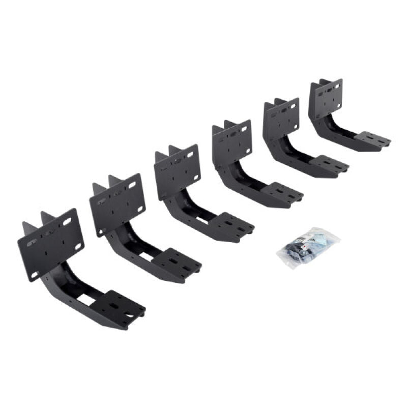 Go Rhino 19-22 Ram 1500 Crew Cab 4DR Mounting Brackets (V-Series V3/RB10 Slim/RB20 Slim) - Tex. Blk - Black Ops Auto Works