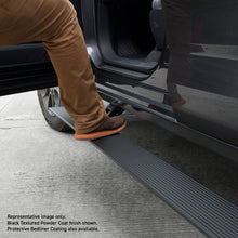 Load image into Gallery viewer, Go Rhino 19-23 Chev Silverado 1500 &amp; 20-23 25/3500HD CC 4dr E-BOARD E1 Running Board Kit - Tex. Blk - Black Ops Auto Works