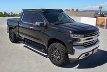 Load image into Gallery viewer, Go Rhino 19-23 Chev Silverado 1500 &amp; 20-23 25/3500HD CC 4dr E-BOARD E1 Running Board Kit - Tex. Blk - Black Ops Auto Works