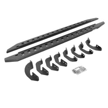 Load image into Gallery viewer, Go Rhino 2022 Toyota Tundra Crew Max RB20 Slim Running Board + Brackets - Bedliner Coating - Black Ops Auto Works