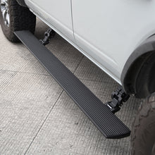 Load image into Gallery viewer, Go Rhino 21-23 Ford Bronco 4dr E-BOARD E1 Electric Running Board Kit (No Drill) - Tex. Blk - Black Ops Auto Works