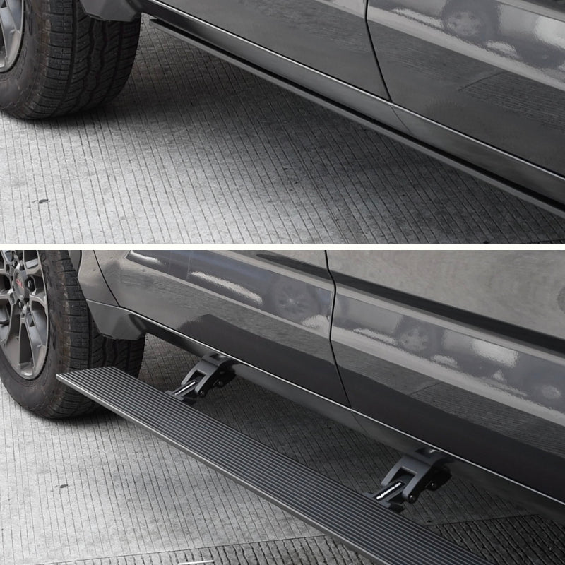 Go Rhino 22-23 Toyota Tundra CrewMax Cab 4dr E-BOARD E1 Electric Running Board Kit - Tex. Blk - Black Ops Auto Works
