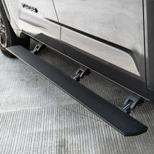 Load image into Gallery viewer, Go Rhino 22-23 Toyota Tundra CrewMax Cab 4dr E-BOARD E1 Electric Running Board Kit - Tex. Blk - Black Ops Auto Works