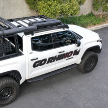 Load image into Gallery viewer, Go Rhino 22-23 Toyota Tundra CrewMax Ceros Low Profile Roof Rack - Tex. Blk - Black Ops Auto Works