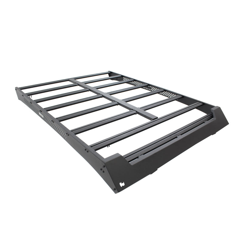 Go Rhino 22-23 Toyota Tundra CrewMax Ceros Low Profile Roof Rack - Tex. Blk - Black Ops Auto Works