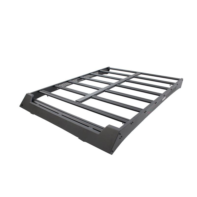 Go Rhino 22-23 Toyota Tundra CrewMax Ceros Low Profile Roof Rack - Tex. Blk - Black Ops Auto Works