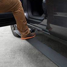 Load image into Gallery viewer, Go Rhino 22-23 Toyota Tundra Double Cab 4dr E-BOARD E1 Electric Running Board Kit - Tex. Blk - Black Ops Auto Works