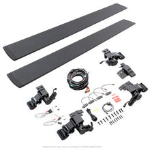 Load image into Gallery viewer, Go Rhino 22-24 Toyota Tundra Crew Cab E-BOARD E1 Electric Running Board Kit - Tex. Blk - Go Rhino GOR20444587PC